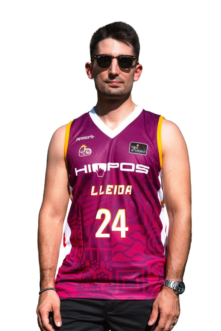 CAMISETA 1ª EQUIPACIÓN HIOPOS LLEIDA 24/25