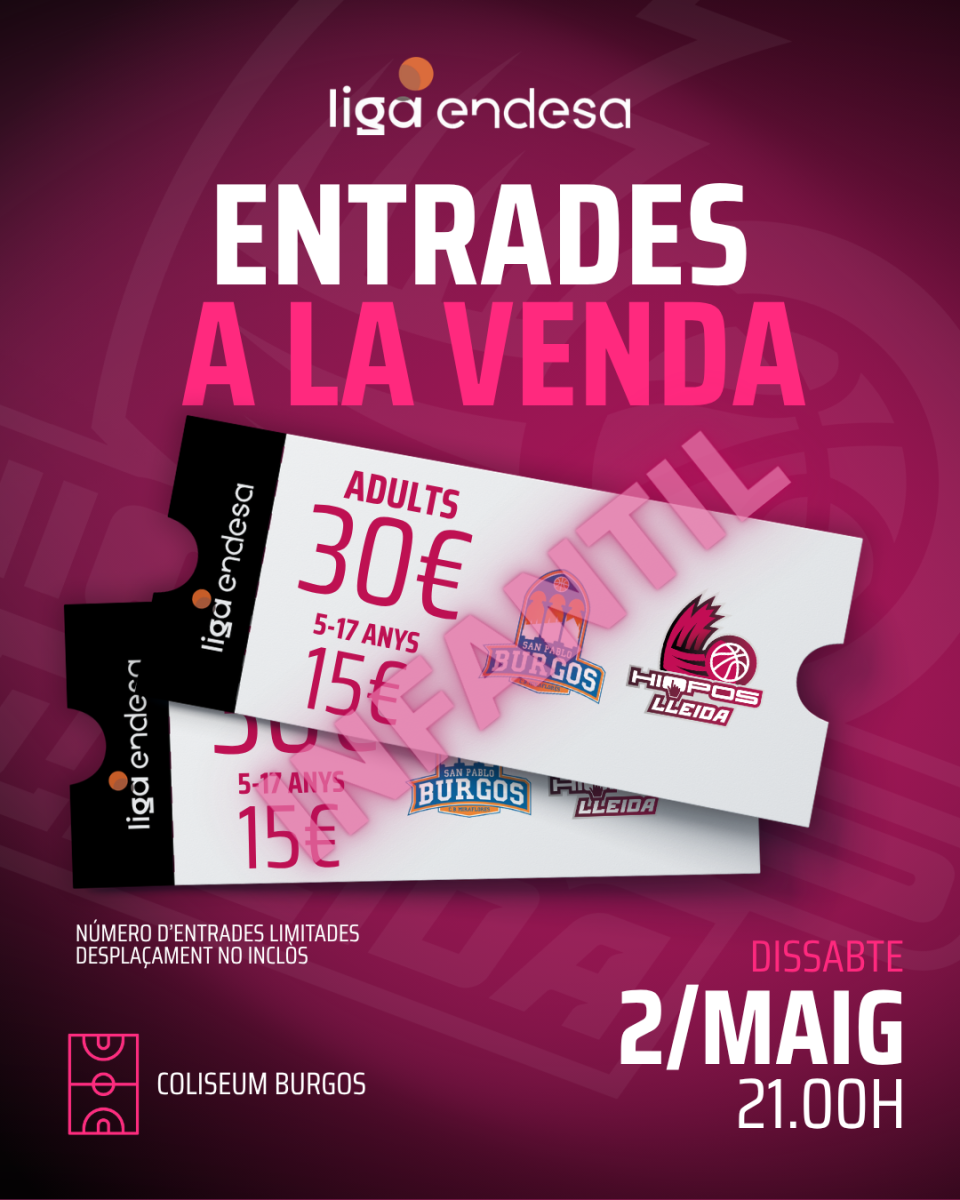 ENTRADA J_29 INFANTIL BURGOS - HIOPOS LLEIDA